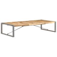 Salontafel 180x90x40 cm ruw mangohout - thumbnail