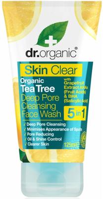 Dr Organic Skin Clear Deep Pore Face Wash 5-In-1