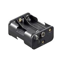 Goobay 11467 Batterijhouder Aantal cellen: 6 AA (penlite) Drukknopaansluiting (l x b x h) 58 x 28 x 47 mm - thumbnail