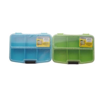 Bellson Opbergbox Met Deksel 6-Vaks 13x9cm (Prijs per stuk) Bellson Opbergbox Met Deksel 6-Vaks 13x9cm (Prijs per stuk)