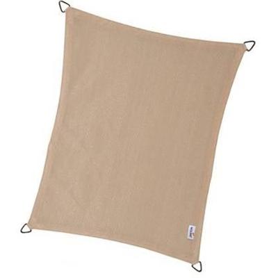 Nesling Coolfit schaduwdoek rechthoek gebroken wit 3 x 4 meter