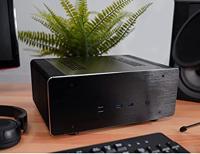 Akasa A-ITX48-M1B computerbehuizing Small Form Factor (SFF) Zwart - thumbnail