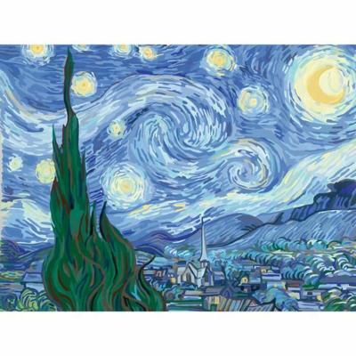 CreArt groot formaat 30x40 cm Van Gogh, De Sterrennacht, 14 jaar, 23518, Ravensburger