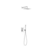 Regendouche set Tres Project | Inbouw | Mengkraan | 2-weg | Rond | Wit mat - thumbnail