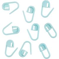 Creativ Company Steekmarkeerder, l: 22 mm, lichtblauw, 30 stuk/ 1 doos - thumbnail