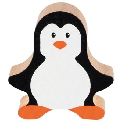 Goki houten stapelspel pinguin
