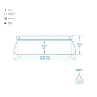 Bestway fast set zwembad (met filterpomp), 366x76cm - thumbnail