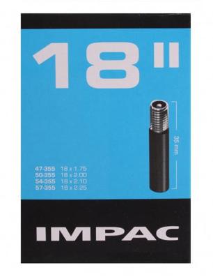 Impac binnenband (by schwalbe) av18 18x1.75/2.35 etrto 47/57-355, ventiel: schrader/auto 35mm