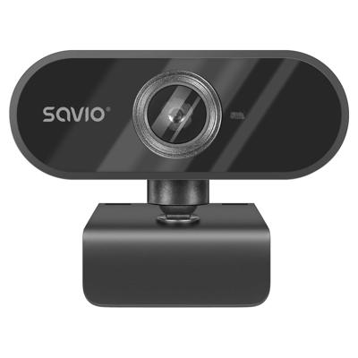Savio CAK-04 webcam 720 MP 1280 x 720 Pixels USB Zwart