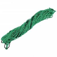 VidaXL Aanhangwagennet elastisch touw 4x2,5 m polypropeen groen - thumbnail