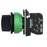 Schneider Electric XB5FD53 XB5FD53 Keuzeschakelaar Terugstelbaar Zwart 1 stuk(s) - thumbnail