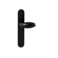 Hardbrass Knopkruk Golf op ovaal langschild blind - zwart - thumbnail