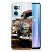 OnePlus Nord CE 2 5G | Siliconen hoesje | met foto Vintage Auto - thumbnail