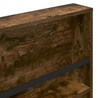 Tijdschrift Rek Gerookt eiken 80 x 12 x 70 cm Bewerkt hout - thumbnail