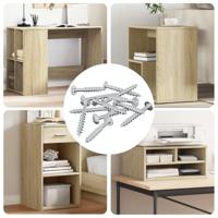 VidaXL Bout 7792 pcs zilver 9,8 x 35 mm ijzer - thumbnail