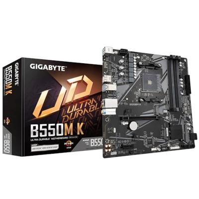 Gigabyte B550M K 1.0 Moederbord Socket AMD AM4 Vormfactor Micro-ATX Moederbord chipset AMD® B550