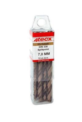 4tecx Metaalboor HSS Cobalt 6mm VE=10 - 4027005838 4tecx Metaalboor HSS Cobalt 6mm VE=10 - 4027005838