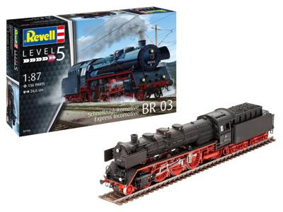 Revell modelbouwpakket - express locomotive 1:87 - 136dlg.