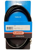 Elvedes remkabelset achter 6444 universeel 1800/2000 mm zwart - thumbnail