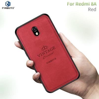 Voor Xiaomi RedMi 8A PINWUYO Zun Series PC + TPU + huid waterdicht en anti-Fall all-inclusive beschermende shell (rood)