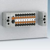 Phoenix Contact 3273066 Verdeelblok 28.6 mm Spanveer Grijs 10 stuk(s) - thumbnail