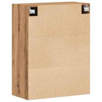 Wandkast 69,5x34x90 cm artisanaal eikenkleurig - thumbnail