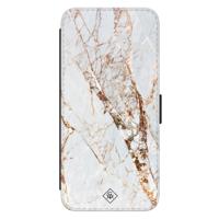 Samsung Galaxy S23 flipcase - Marmer goud - thumbnail