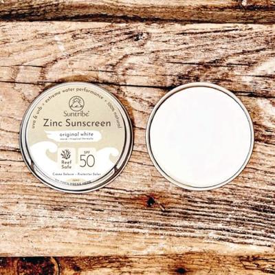 Suntribe Zonnebrandcrème - gezicht & sport - spf 30 - original white - 45 gr - thumbnail
