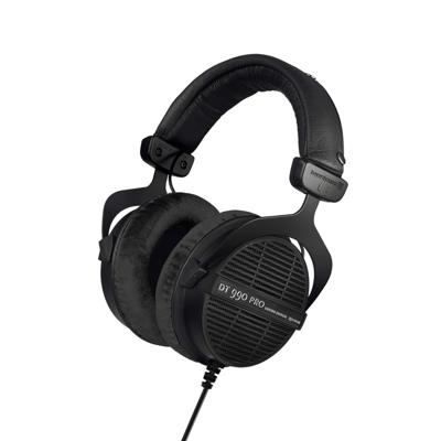 Beyerdynamic DT 990 PRO 250 OHM Black Limited Edition - open studio hoofdtelefoons