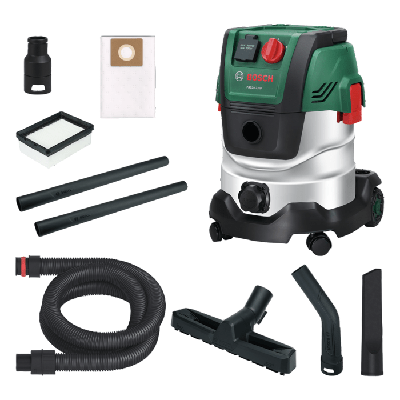 BOSCH Universele Stofzuiger - PAS 20-220PRS - 1300W - 65 l/s - 20L Tank - 220 mbar