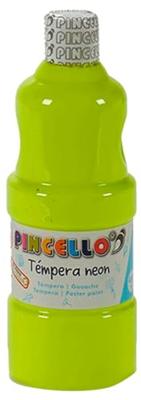 Tempera Neon Geel 400 ml (6 Stuks)