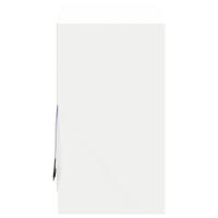 Dressoir met LED 72x34x61 cm bewerkt hout wit - thumbnail