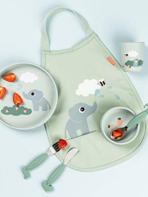 Maaltijdkoffer met zuignap Elphee groen Maaltijdkoffer met zuignap Elphee groen