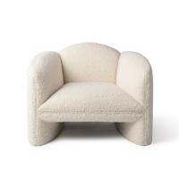 Jesper Home Fauteuil 'Nachii' Teddy, kleur Plush Wheat - thumbnail
