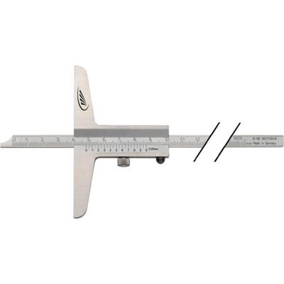 Helios Preisser Diepteschuifmaat | 300 mm | recht meetrail 12 x 4 mm | 1 stuk - 0282505 - 0282505 Helios Preisser Diepteschuifmaat | 300 mm | recht meetrail 12 x 4 mm | 1 stuk - 0282505 - 0282505