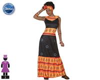 Kostuums voor Volwassenen (2 pcs) Afrikaanse - Maat: XL - Maat: XL - thumbnail