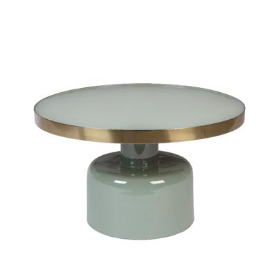 Zuiver Ronde Salontafel 'Glam' 60cm, kleur Groen Zuiver Ronde Salontafel 'Glam' 60cm, kleur Groen