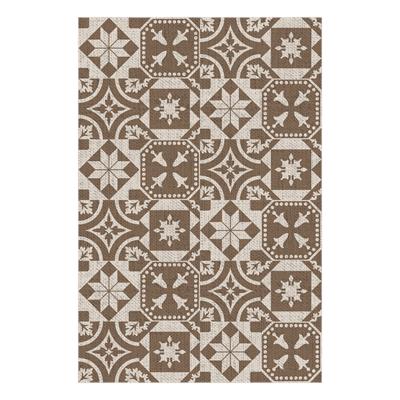 Esschert Design buitenkleed portugese tegels 182x122 cm