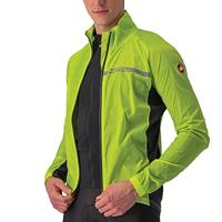 Castelli Squadra stretch fietsjack groen/geel heren L - thumbnail