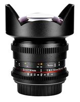Samyang V-DSLR 14 mm T/3,1 ED AS IF UMC lens voor Pentax, zwart - thumbnail