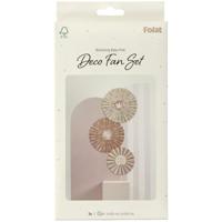 Honeycomb Waaier Blooming Baby Girl (3st) - thumbnail