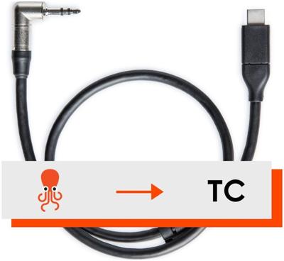 Tentacle Sync to USB-C (A20-Mini / A20-TX) Timecode Cable