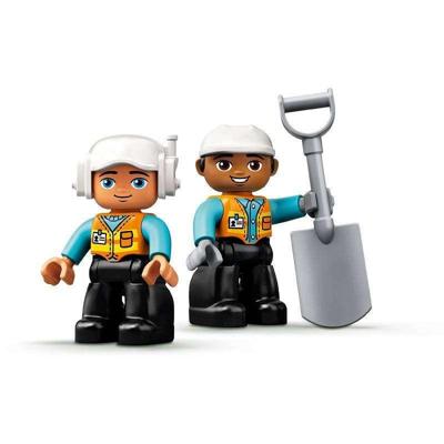LEGO DUPLO Constructie 10931 Vrachtwagen en graaflaadmachine - thumbnail
