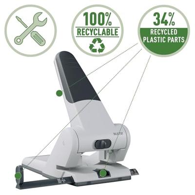 Leitz 51800025 Archiefperforator Rood Instelformaat (max.): DIN A3 65 vel (80 g/m²) Leitz 51800025 Archiefperforator Rood Instelformaat (max.): DIN A3 65 vel (80 g/m²)