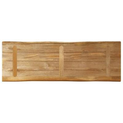 Tafelblad met natuurlijke rand 110x40x3,8 cm massief mangohout