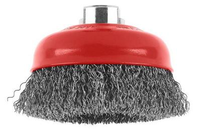 Bosch Accessories Komborstel voor haakse- en rechte schuurmachine - geribbelde draad, 100 mm 2609256502 1 stuk(s)