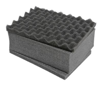 Peli 1151 Vervangende Schuimset, Origineel Accessoire Voor Peli-Beschermingskoffer, Compatibel Met Peli 1150, Kleur: Zwart
