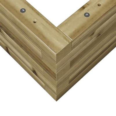 VidaXL Plantenbak 90x60x23 cm geïmpregneerd grenenhout