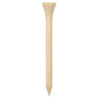 VidaXL 1000 st golftees 70 mm bamboe - thumbnail