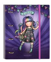 Ringmap Gorjuss Up and away Paars (27 x 32 x 3.5 cm) - thumbnail